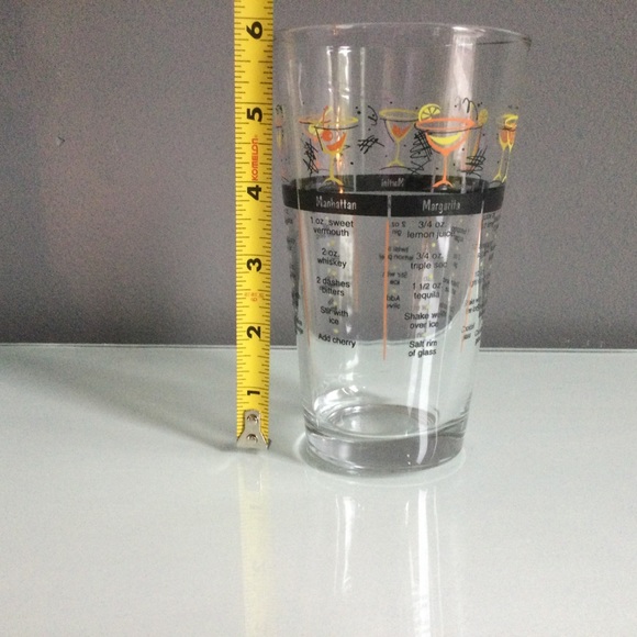Cocktail Recipe Bar Glass - Picture 5 of 5